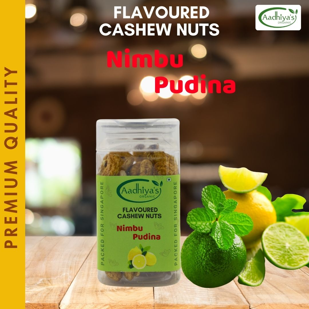Nimbu Pudina Premium Cashew Nuts 100g